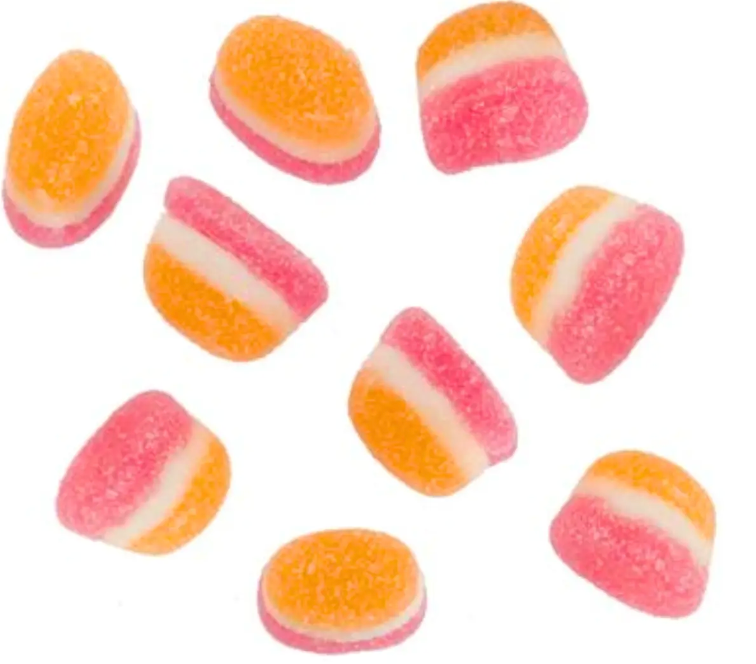 Bonbon BELGE à la pêche - 100 g