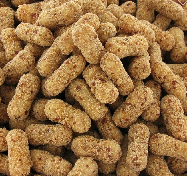Cacahuètes feuilletés - le sachet de 100 g