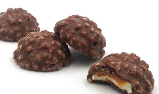 Hérisson guimauve chocolat / caramel -  100 g (5 hérissons)