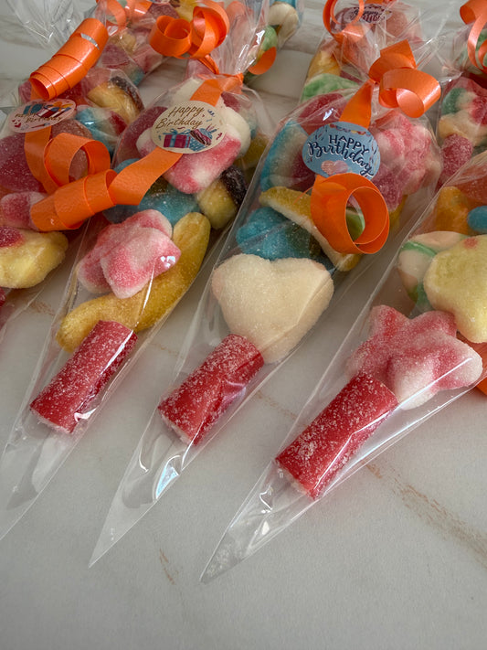 Sachet cône bonbons