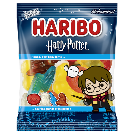 Harry potter - Barba à papa, pomme verte, cola et caramel - Le sachet