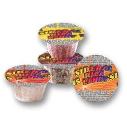 Capsule de poudre acidulée / fraise, citron, orange et cola - Lot de 10