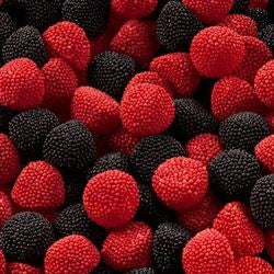 Framboise et mûre perlée rouge et noire - 100 gr