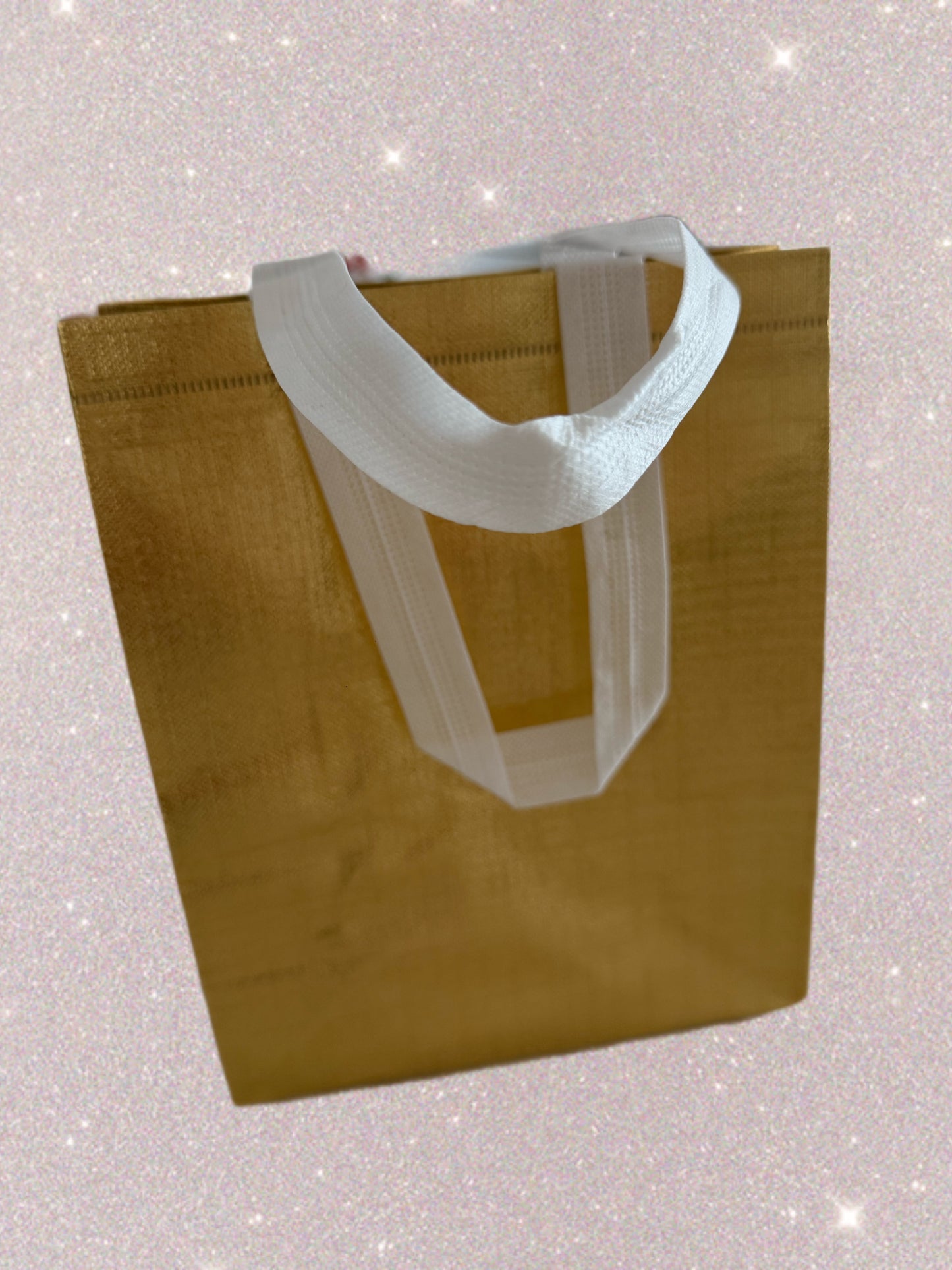 Sac doré  21 x 25 cm