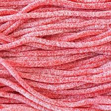 Spaghettis fraise acidulés -  100 g
